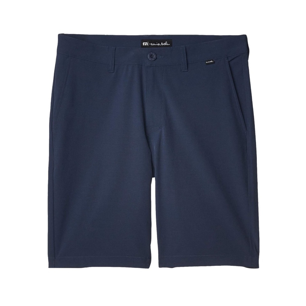 NWT Travis Mathew Beck Golf Performance Shorts Mens Size 40 Blue Nights
